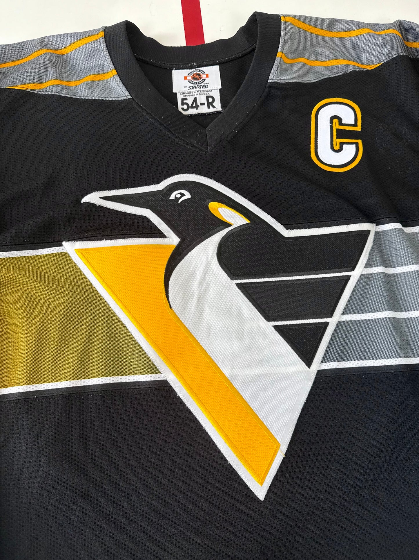 Pittsburgh Penguins Mario Lemieux 1996-1997 NHL Hockey Jersey (54/XL)