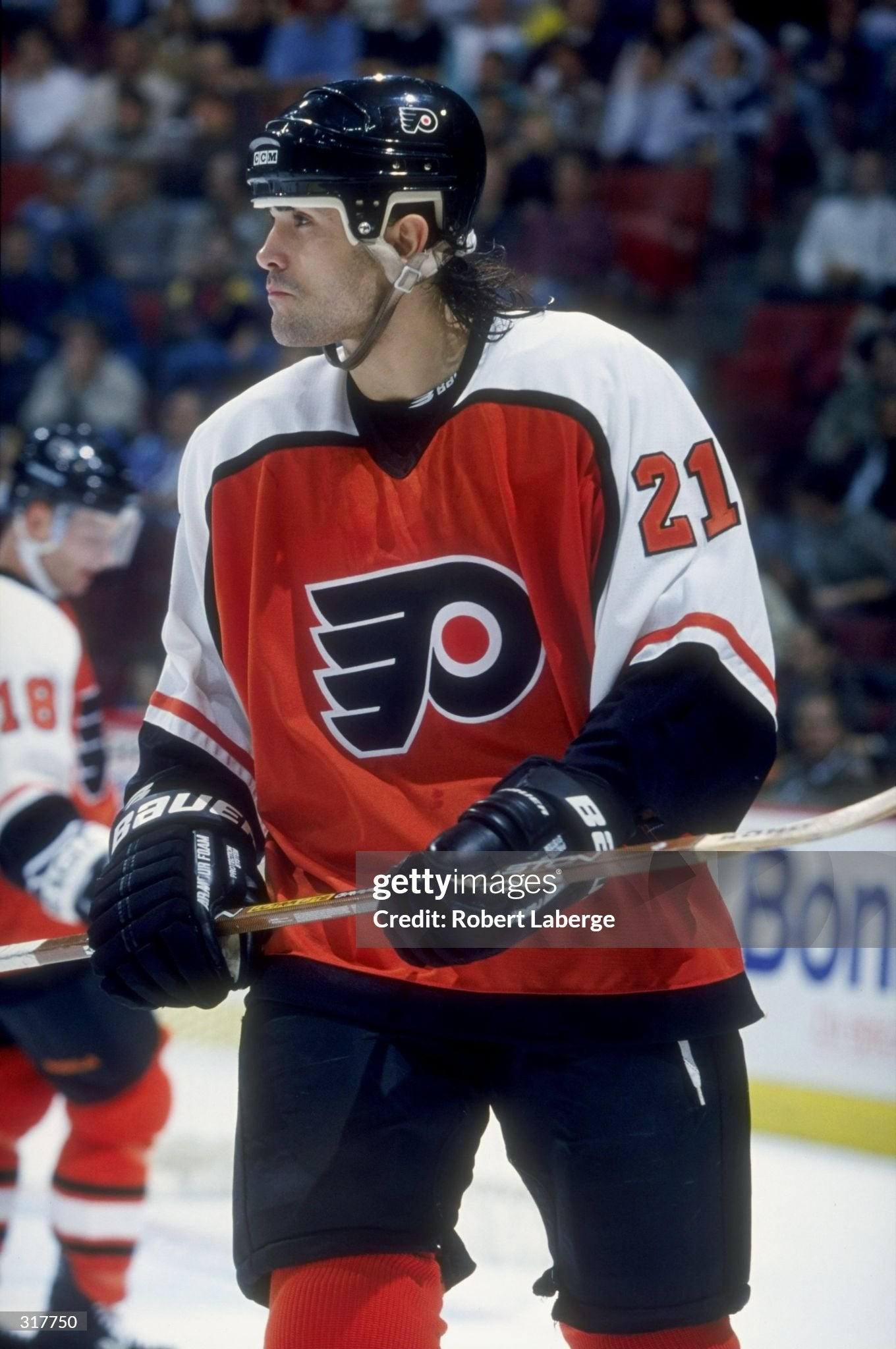 Philadelphia Flyers Dan Kordic 1997-1999 Alternate NHL Hockey Jersey (52/Large)
