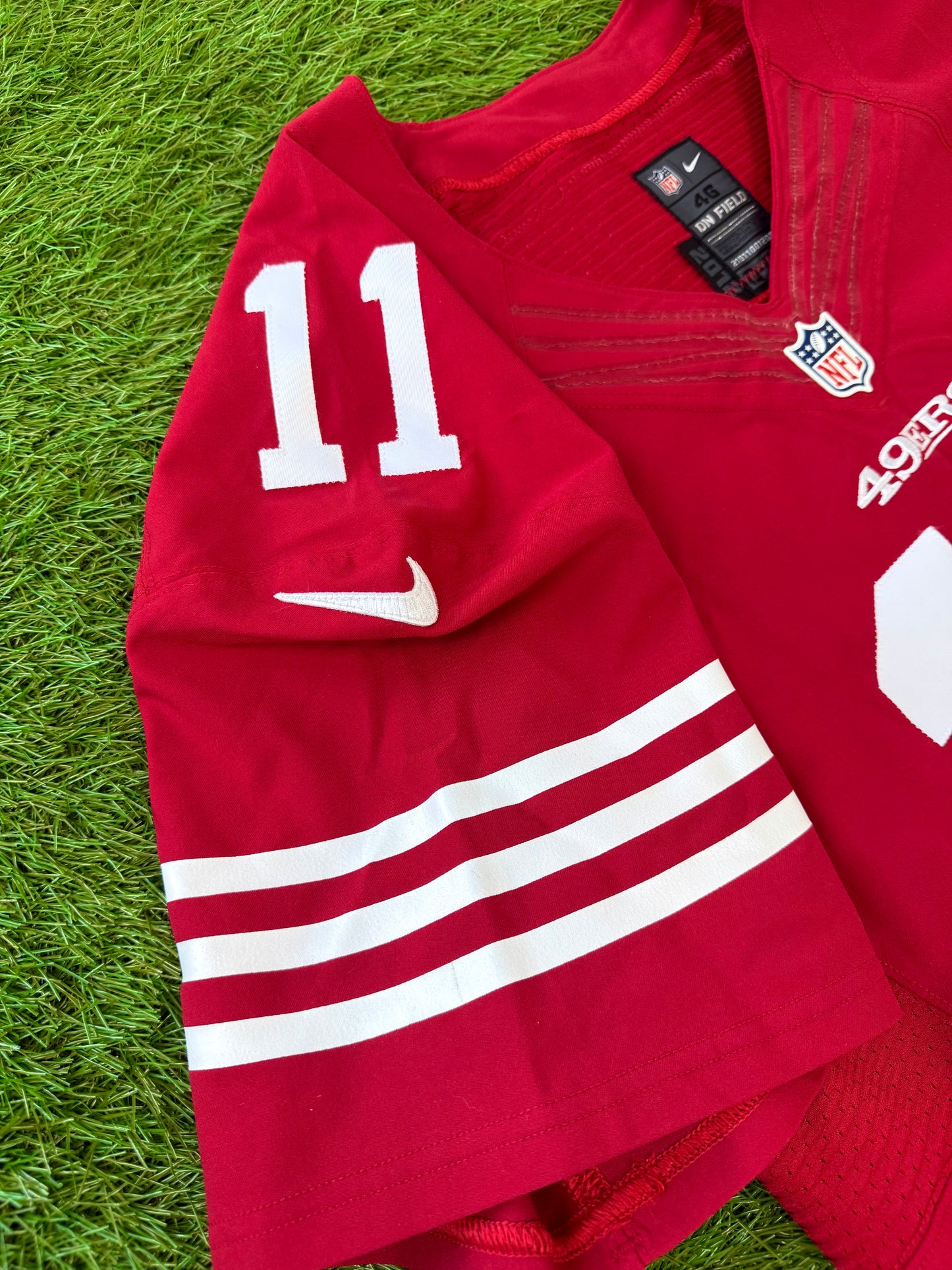 San Francisco 49ers Alex Smith 2012 NFL Football Jersey (46/Large)