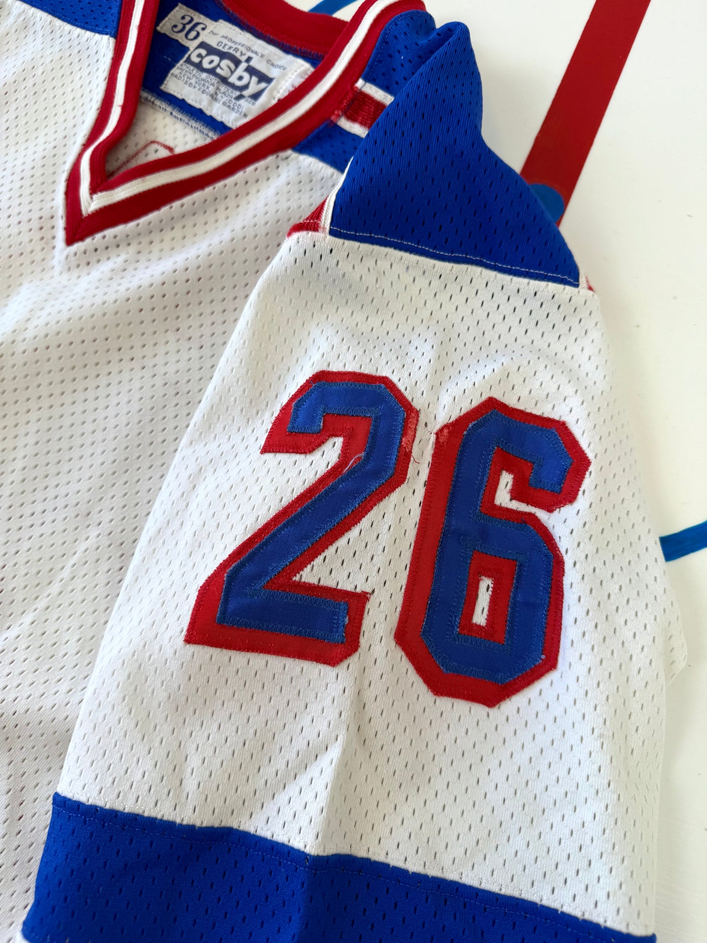 New York Rangers 1980-1984 Dave Maloney NHL Hockey Jersey (36/Small)