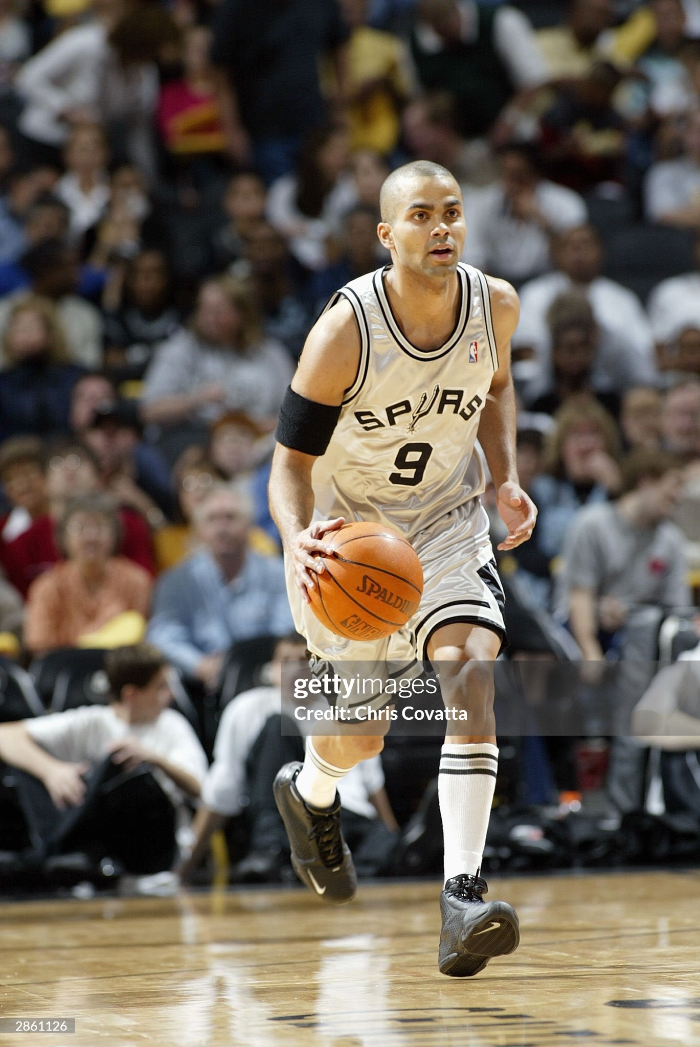 San Antonio Spurs 2003-2004 Tony Parker Throwback NBA Basketball Jersey (56/XXL)