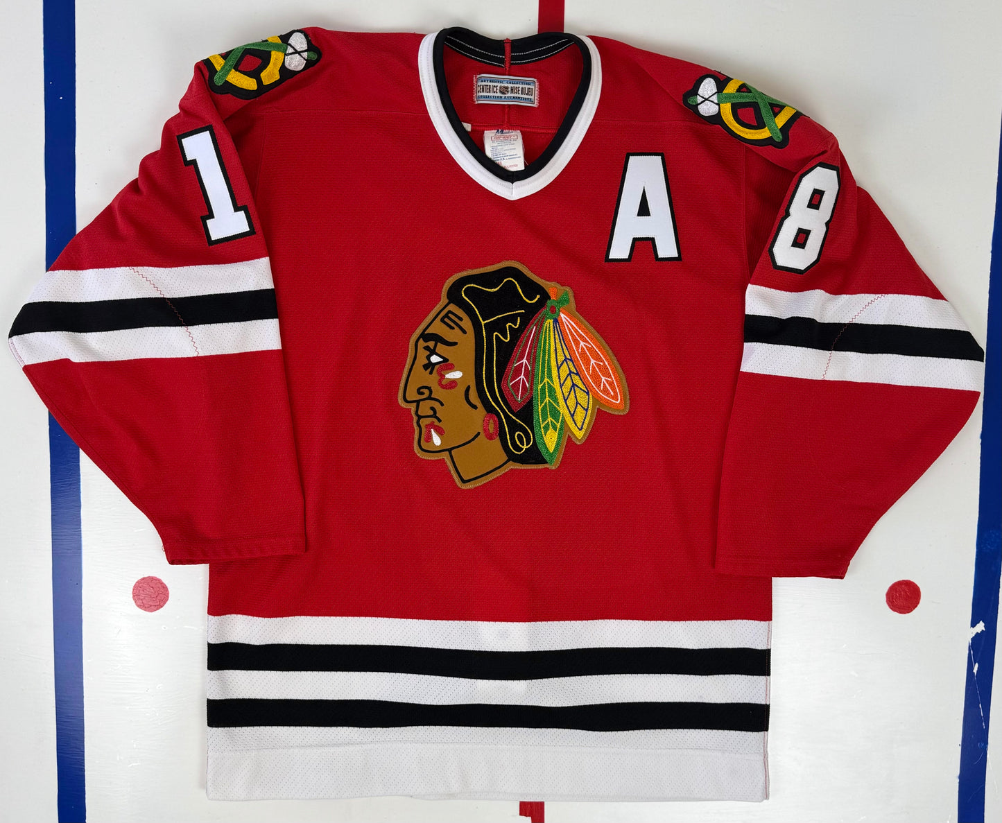 Chicago Blackhawks 1995-1996 Denis Savard NHL Hockey Jersey (44/Medium)