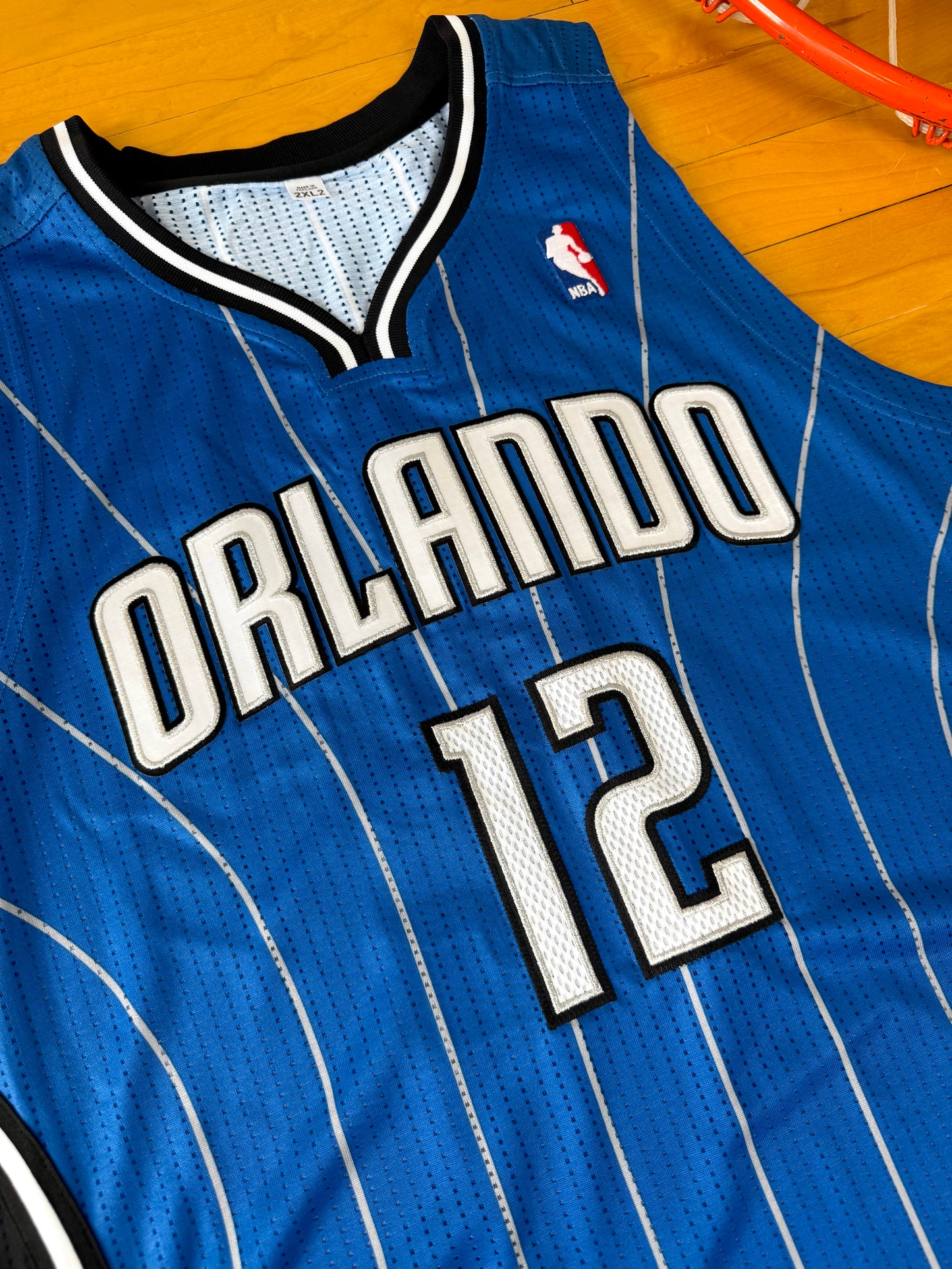 Orlando Magic Dwight Howard 2011-2012 Team Issued NBA Basketball Jersey (XXL)