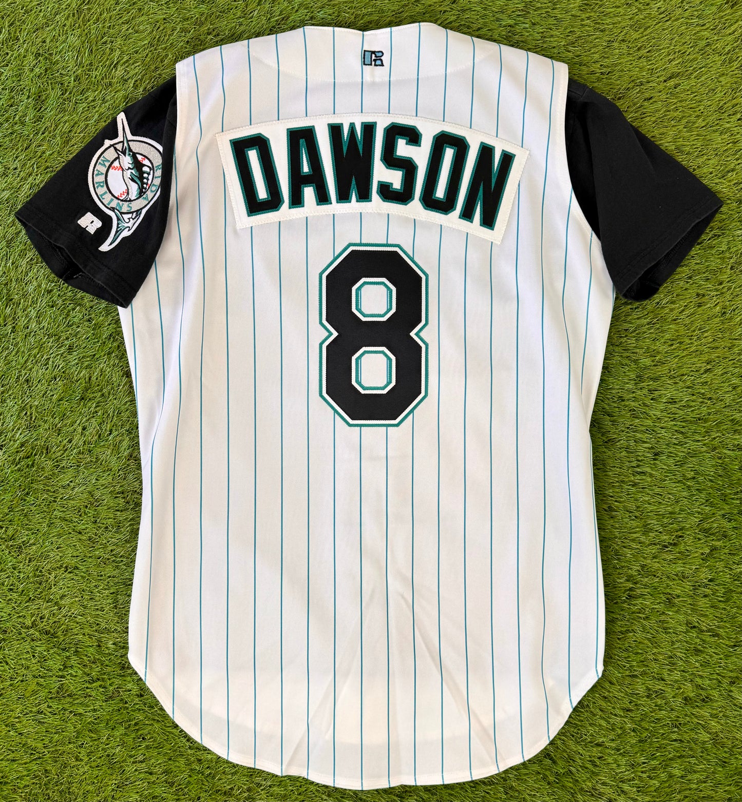 Florida Marlins 1995-1996 Andre Dawson MLB Baseball Vest Jersey and Undershirt (42/Medium/Large))