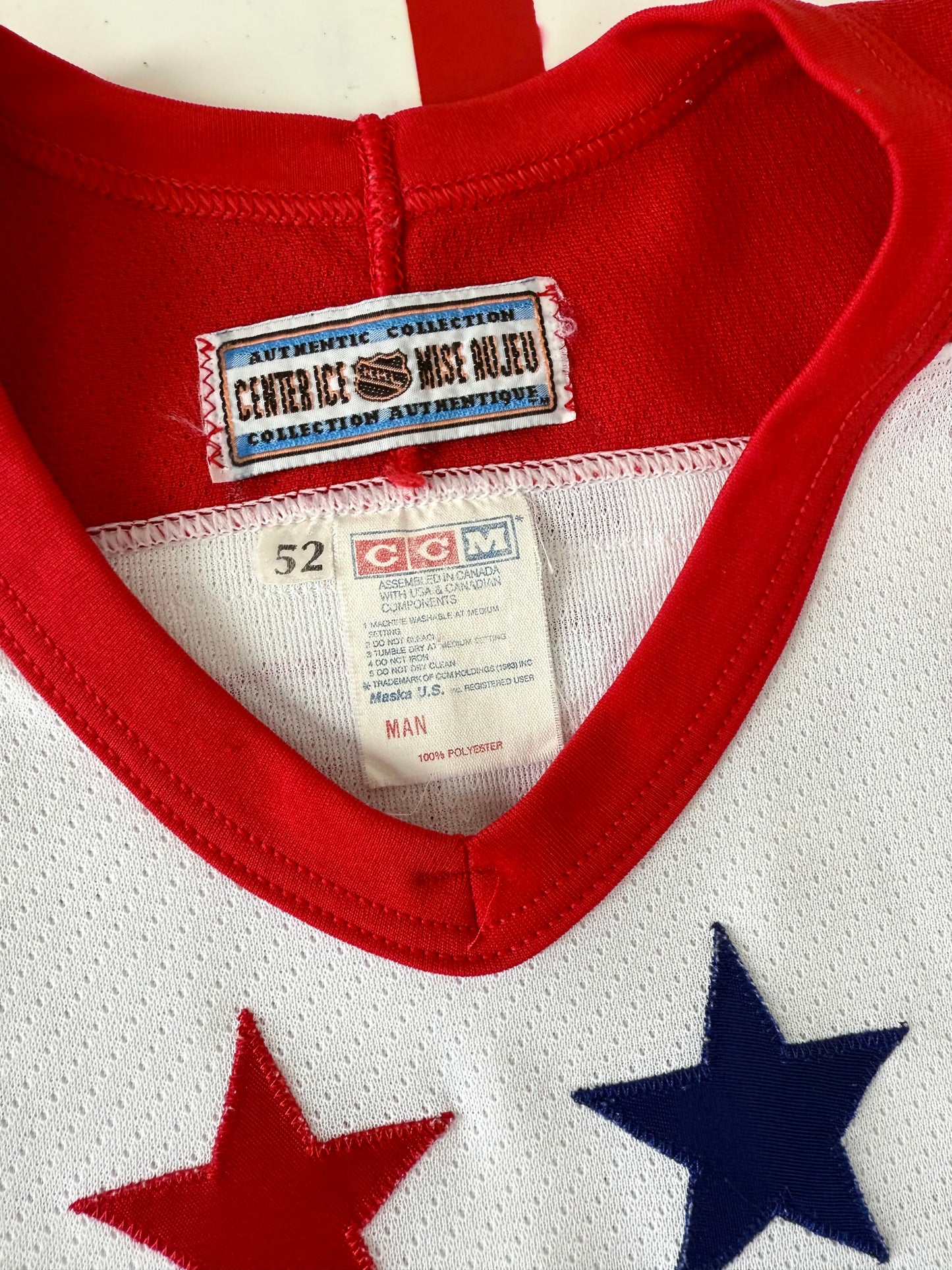 Washington Capitals Dino Ciccarelli 1990-1991 NHL Hockey Jersey (52/XL)