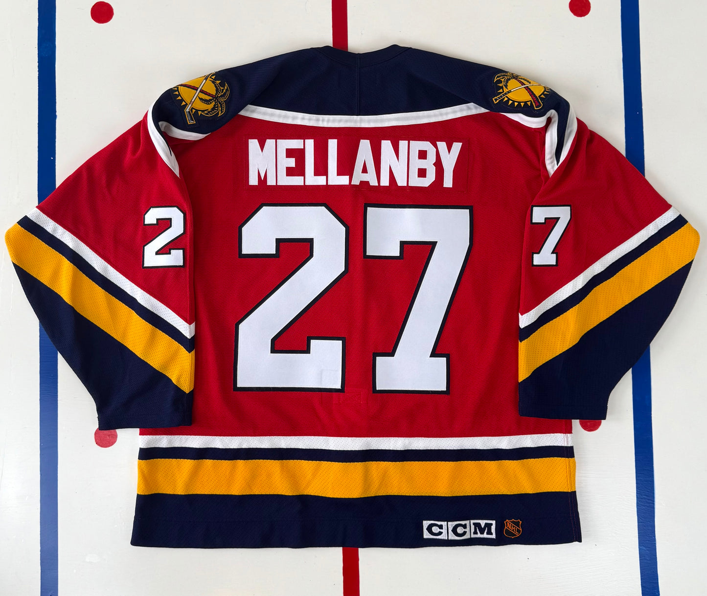 Florida Panthers Scott Mellanby 1996 Stanley Cup Finals NHL Hockey Jersey (54/XXL)