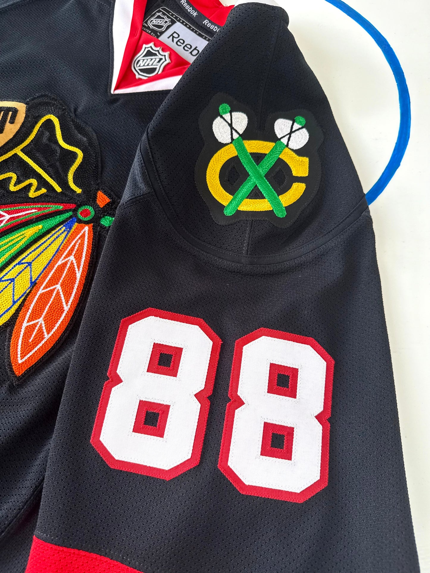 Chicago Blackhawks 2008-2009 Patrick Kane Black Alternate NHL Hockey Jersey (52/Large)