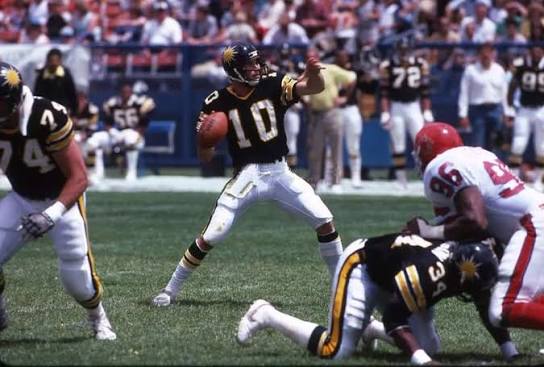 Denver Gold Team Issued 1983 USFL Football Jersey (50/XL)