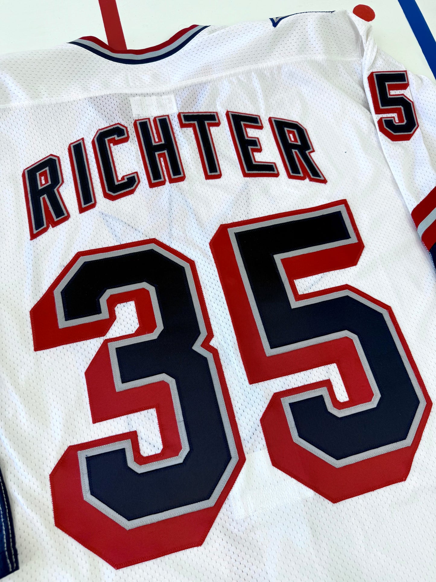 New York Rangers Mike Richter 1998-1999 Alternate NHL Hockey Jersey (54/XL)