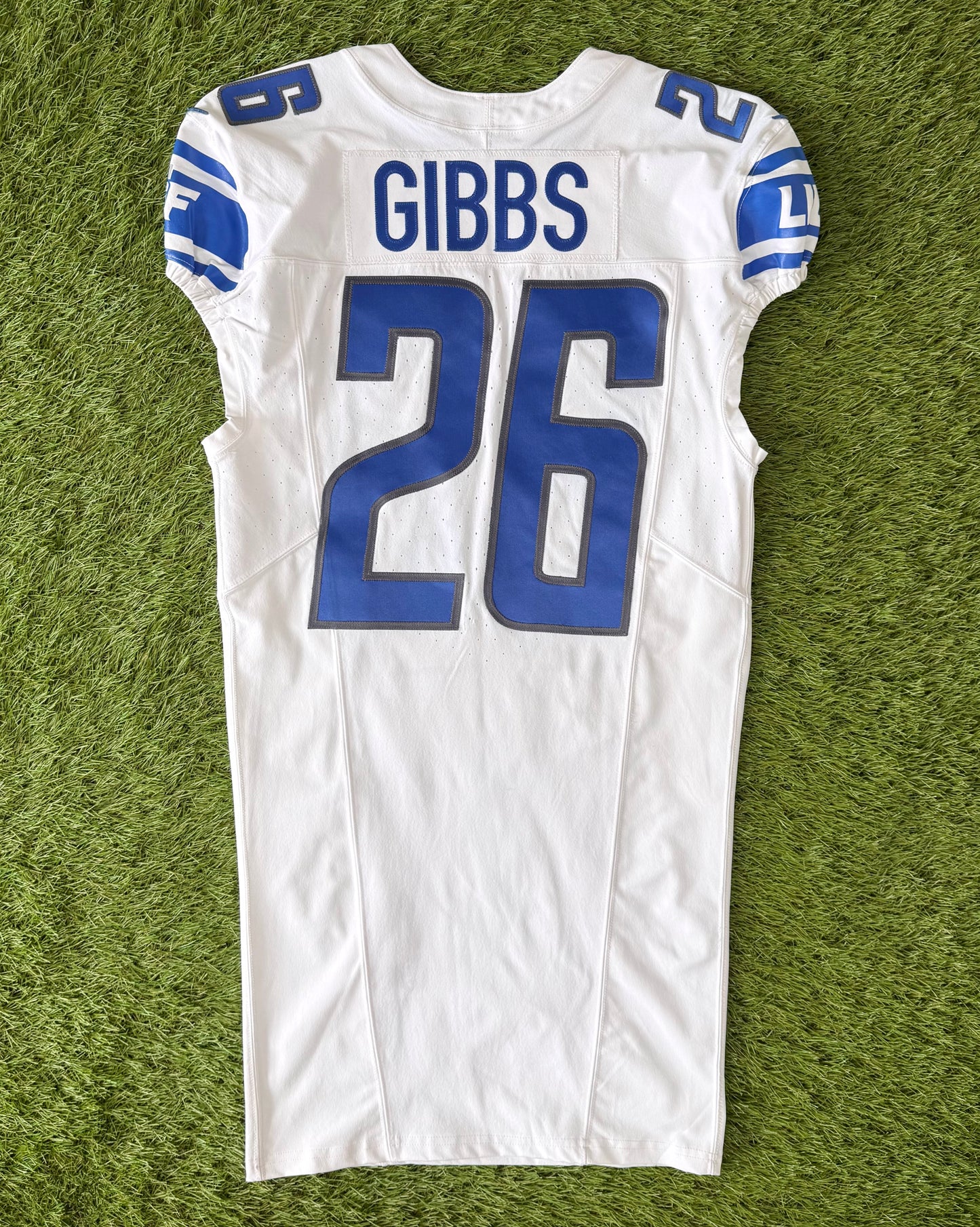 Detroit Lions Jahmyr Gibbs 2023 NFL Football Jersey (40/Medium)