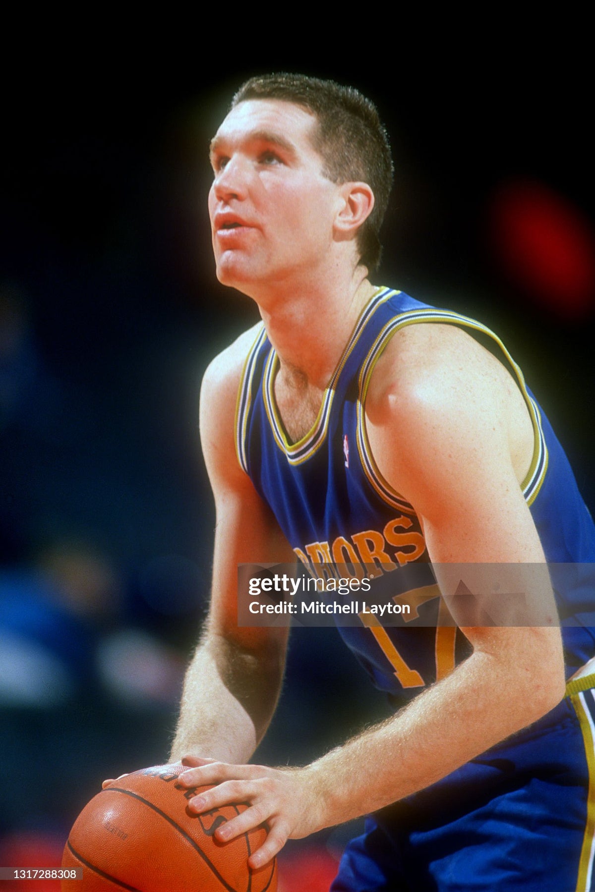 Golden State Warriors Chris Mullin 1988-1990 NBA Basketball Jersey (48/XL)