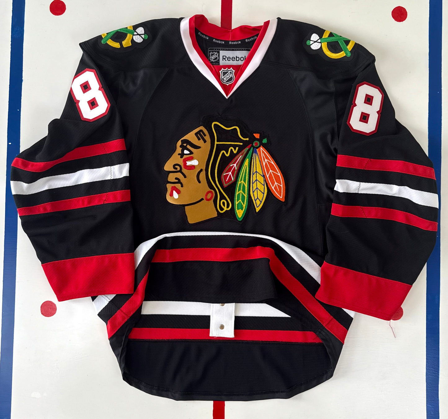 Chicago Blackhawks 2008-2009 Patrick Kane Black Alternate NHL Hockey Jersey (52/Large)
