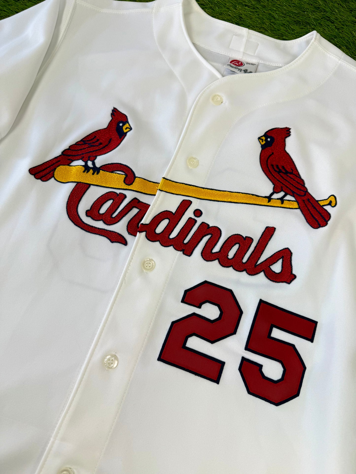 St. Louis Cardinals 2000-2001 Mark McGwire MLB Baseball Jersey (44/Large)