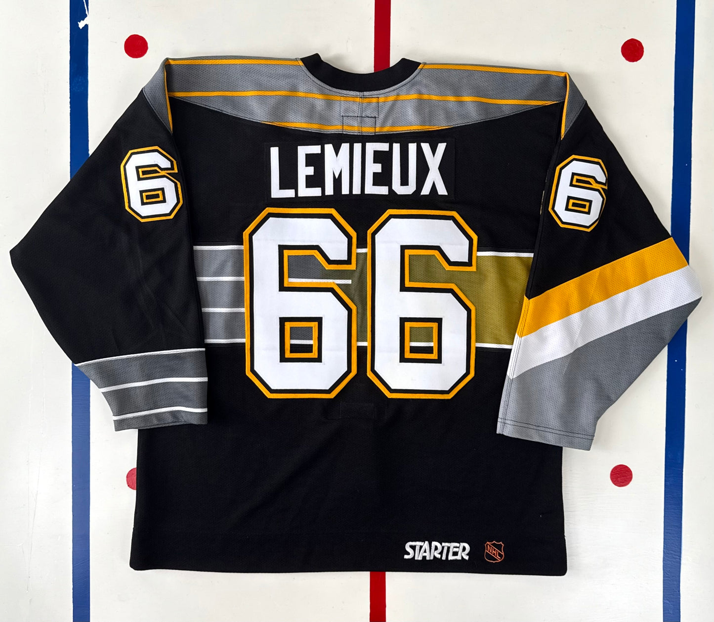 Pittsburgh Penguins Mario Lemieux 1996-1997 NHL Hockey Jersey (54/XL)