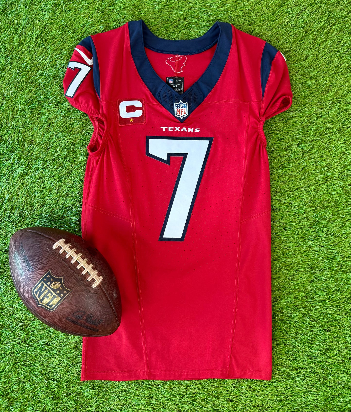 Houston Texans C.J. Stroud 2023 NFL Football Jersey (40/Medium)