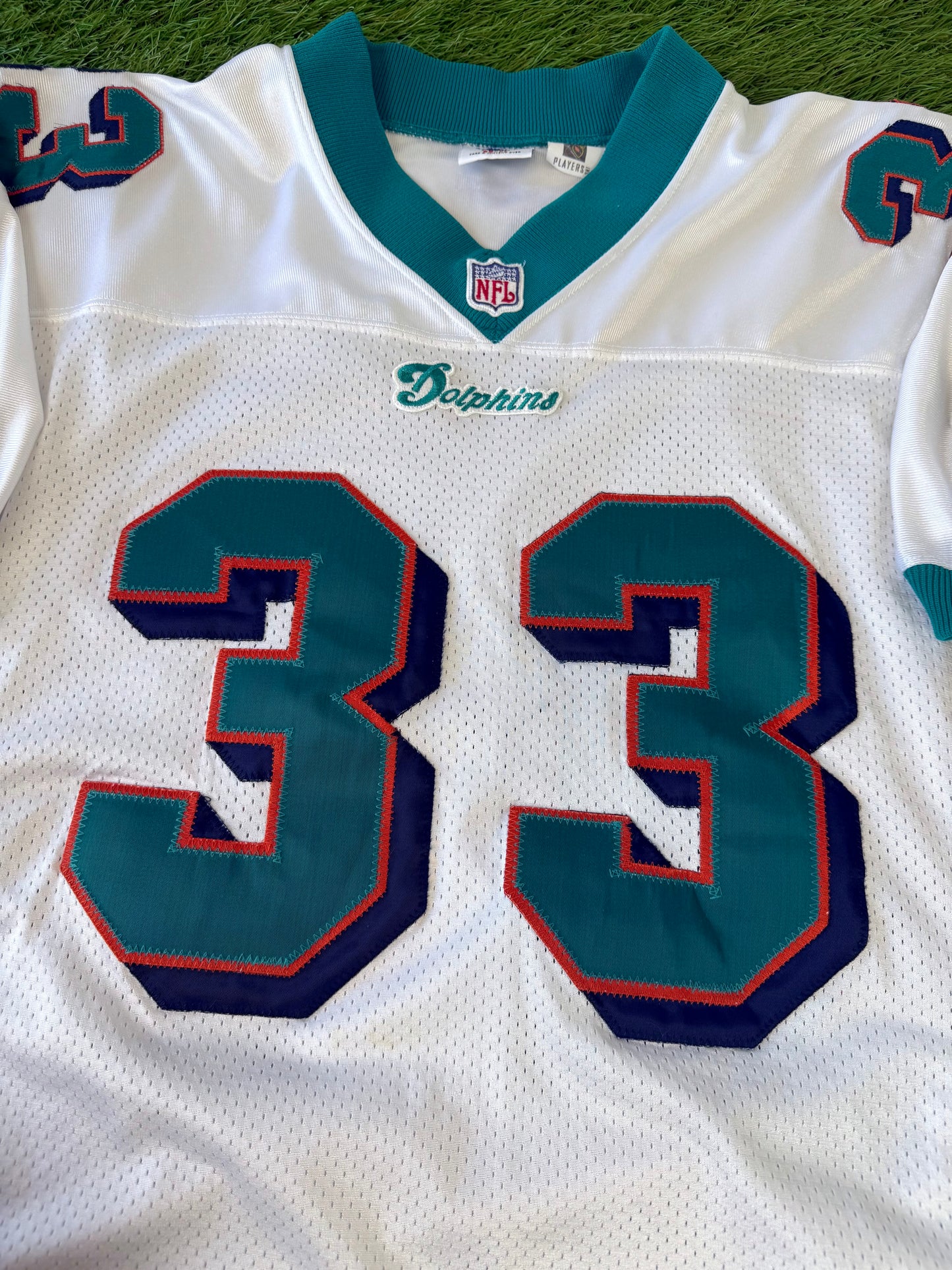 Miami Dolphins Karim Abdul-Jabbar 1997-1998 NFL Football Jersey (52/XL)