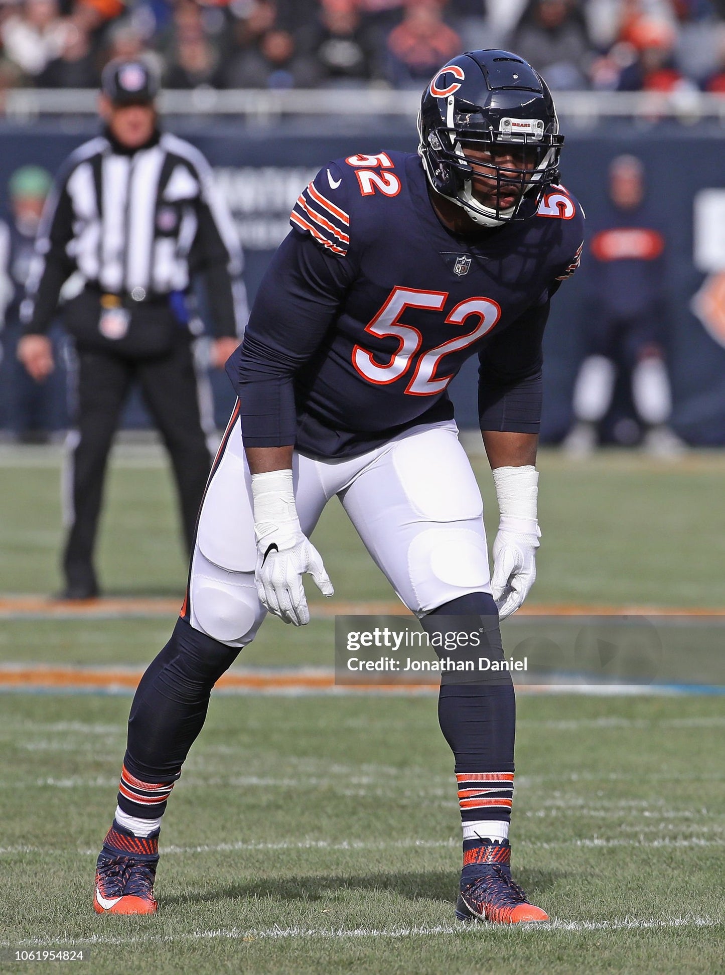 Chicago Bears Khalil Mack 2018-2021 NFL Football Jersey (40/Medium)
