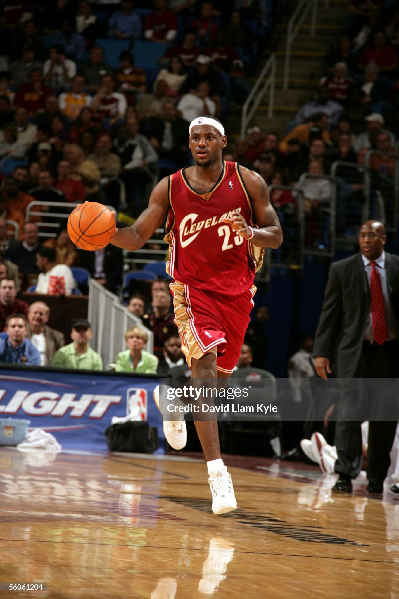 Cleveland Cavaliers LeBron James 2005-2006 Team Issued NBA Basketball Jersey (46/Large)