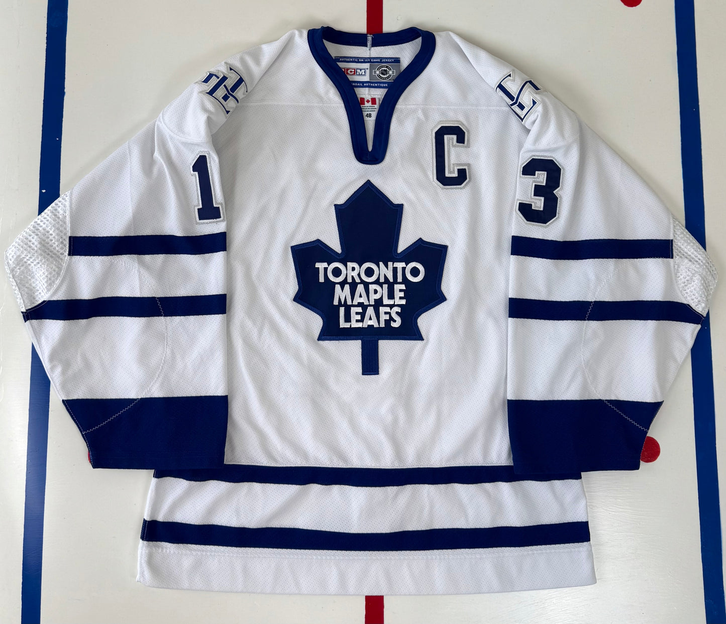 Toronto Maple Leafs Mats Sundin 2000-2004 NHL Hockey Jersey (48/Large)