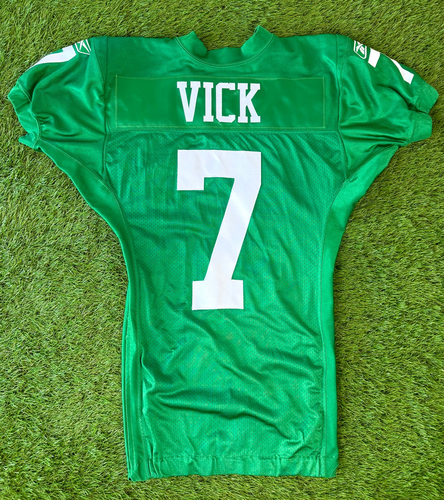 Philadelphia Eagles Michael Vick 2010 Kelly Green Throwback NFL Football Jersey (44/Large)