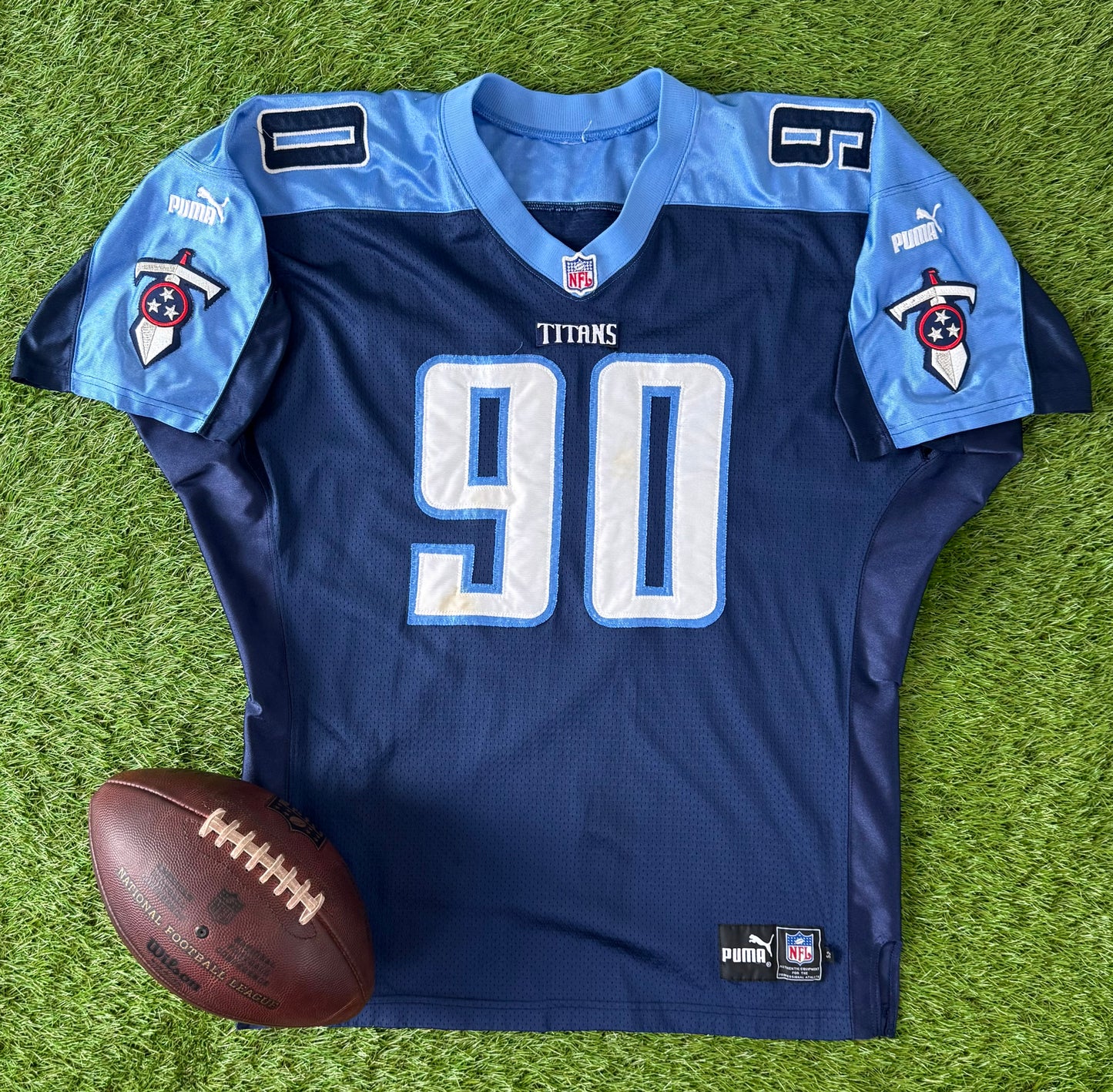 Tennessee Titans Jevon Kearse 1999-2000 NFL Football Jersey (52/XXL)