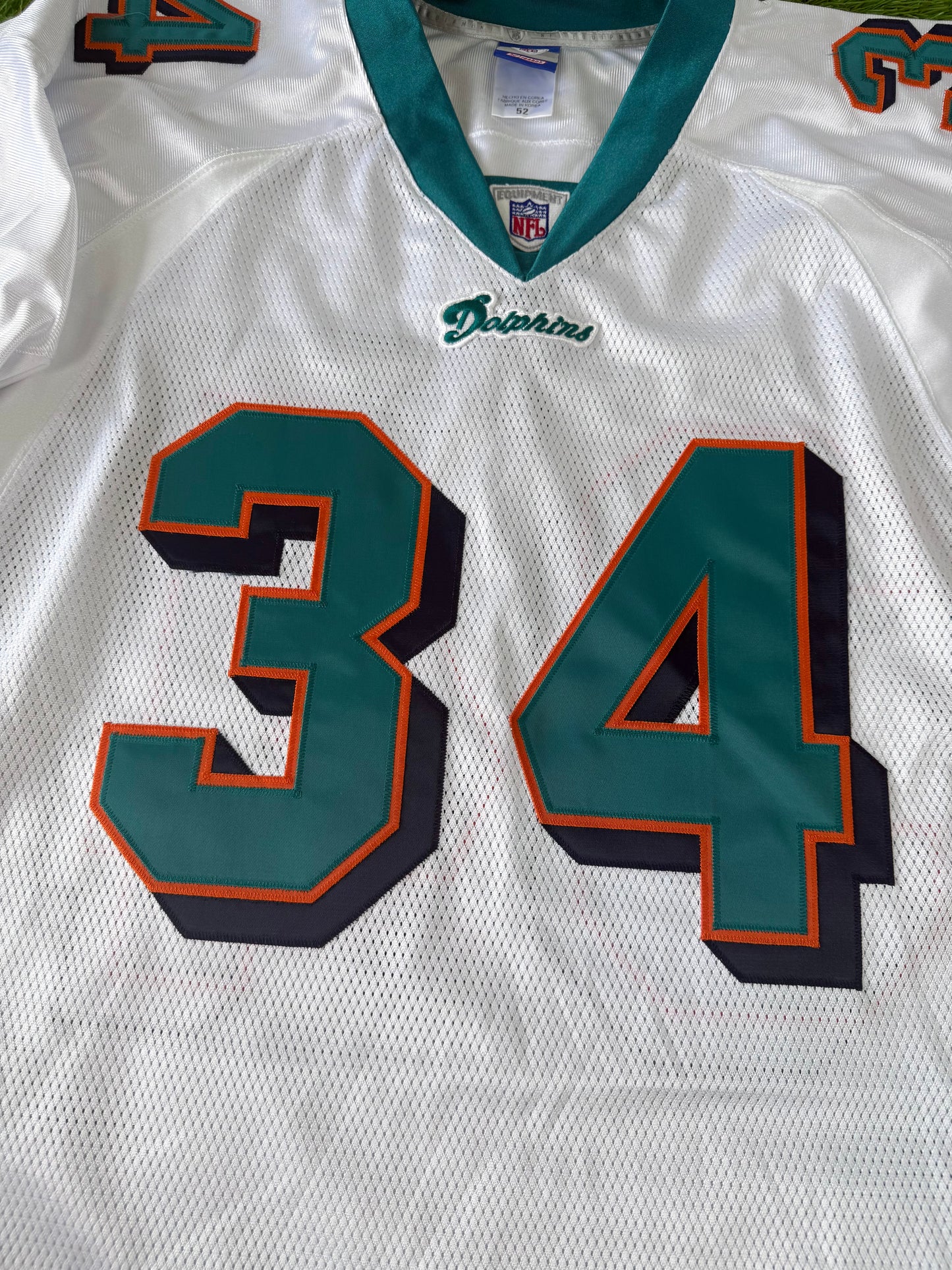 Miami Dolphins Ricky Williams 2002-2003 NFL Football Jersey (52/XL)