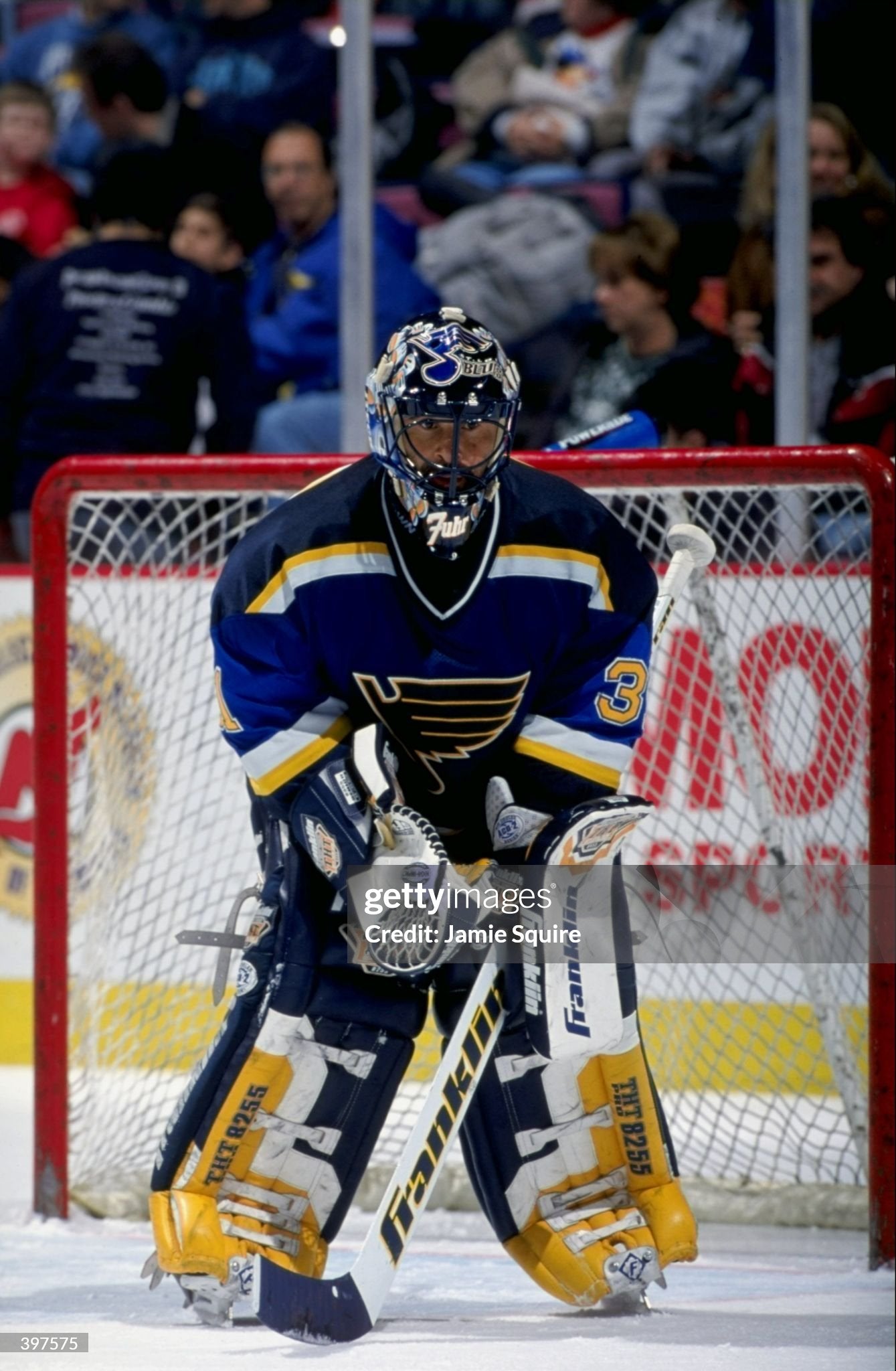 St. Louis Blues Grant Fuhr 1998-1999 NHL Hockey Jersey (48/Large)