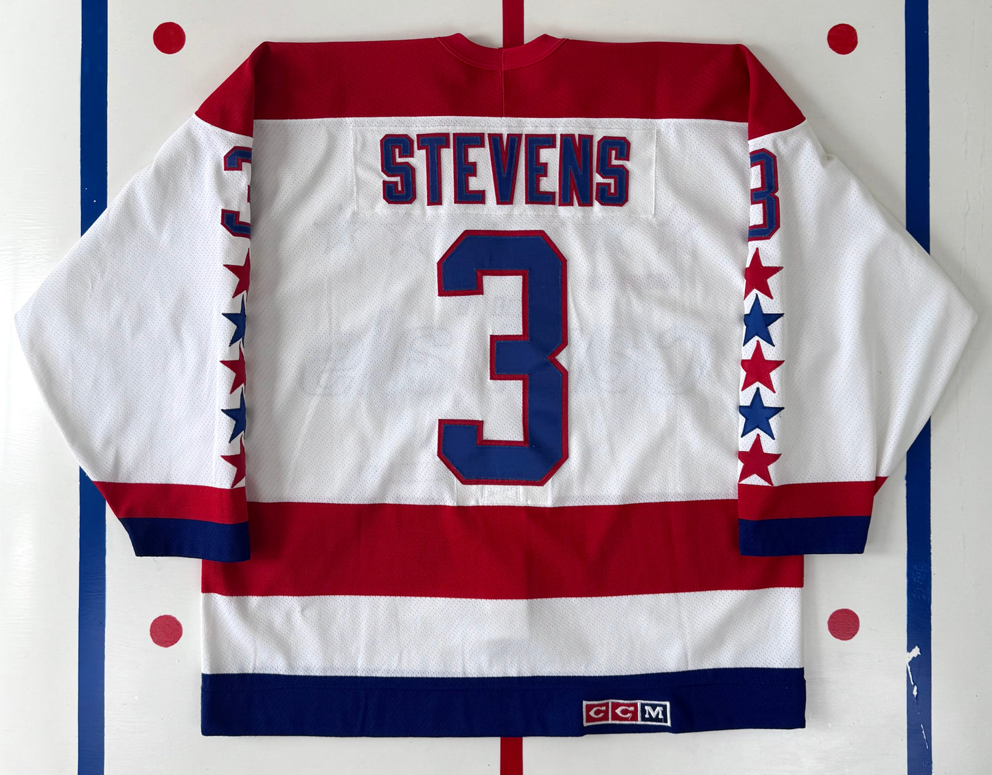 Washington Capitals Scott Stevens 1989-1990 NHL Hockey Jersey (52/XL)