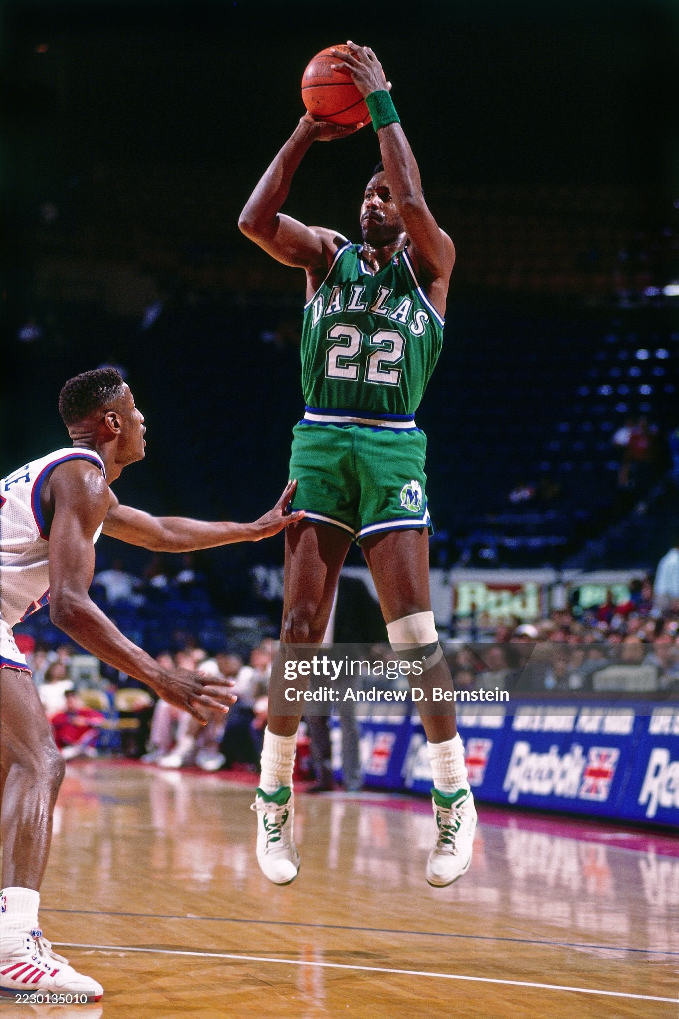 Dallas Mavericks Rolando Blackman 1989-1990 NBA Basketball Jersey (40/Medium)