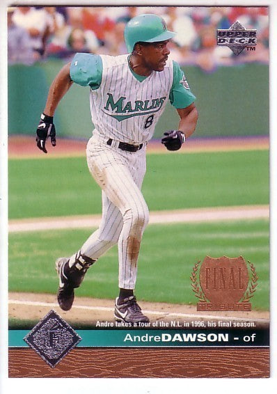 Florida Marlins 1995-1996 Andre Dawson MLB Baseball Vest Jersey and Undershirt (42/Medium/Large))
