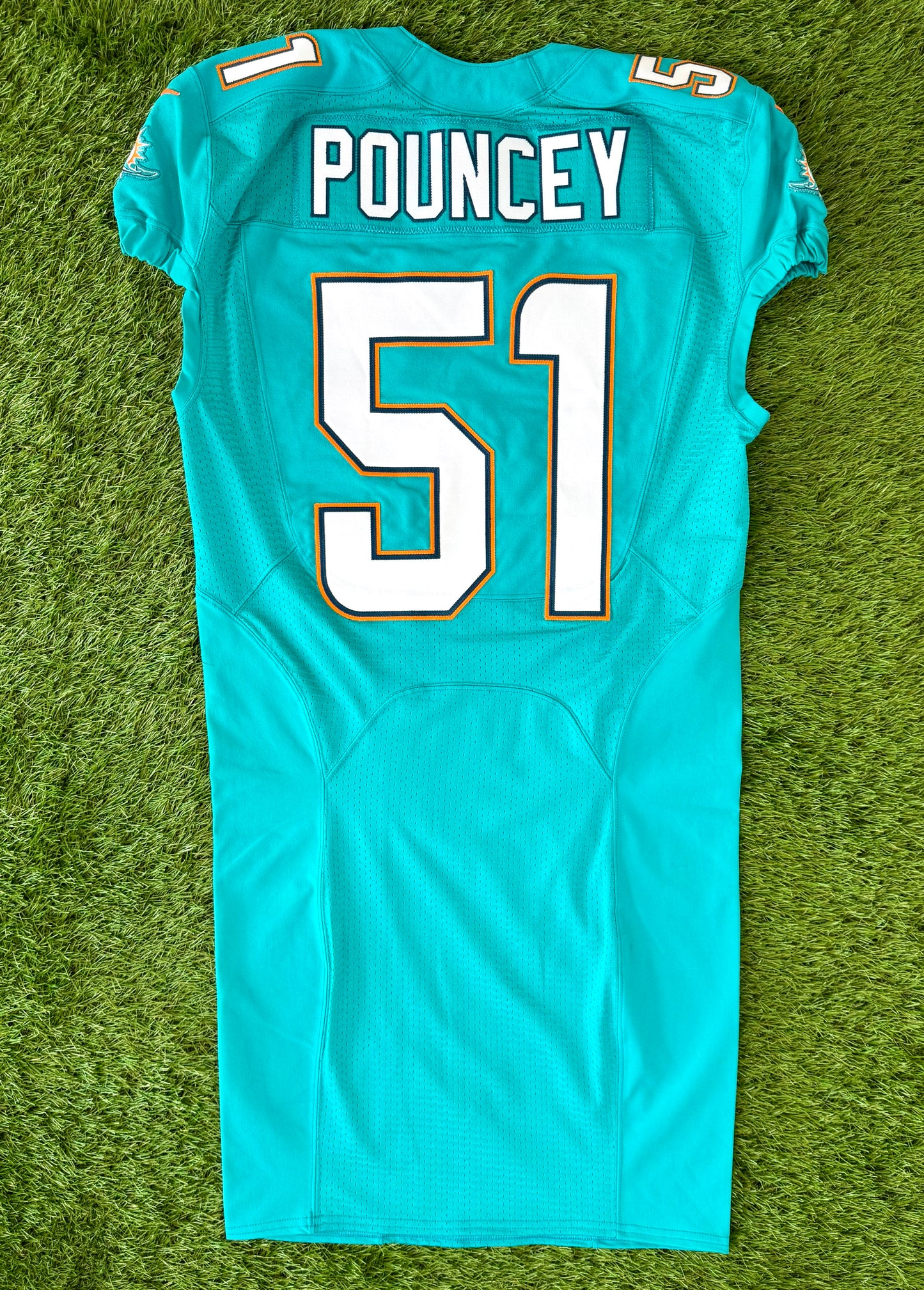 Miami Dolphins Mike Pouncey 2014 NFL Football Jersey (42/Medium)