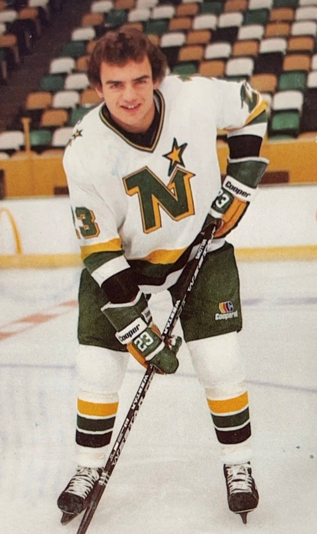 Minnesota North Stars Brian Bellows 1982-1983 NHL Hockey Jersey (56/XXL)