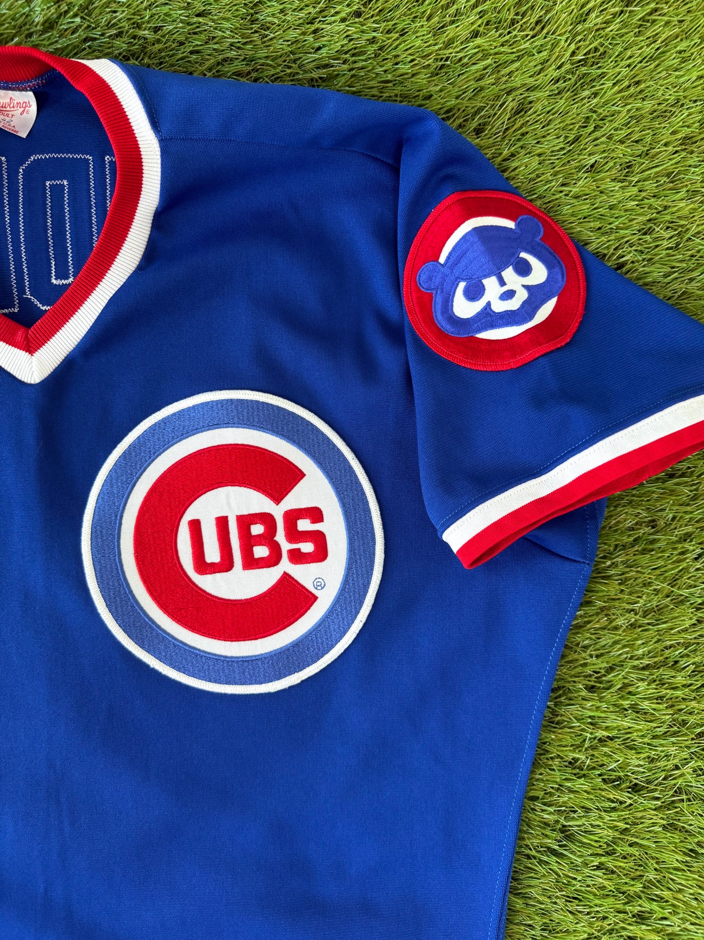 Chicago Cubs Ryne Sandberg 1987-1989 MLB Baseball Jersey (42/Large)