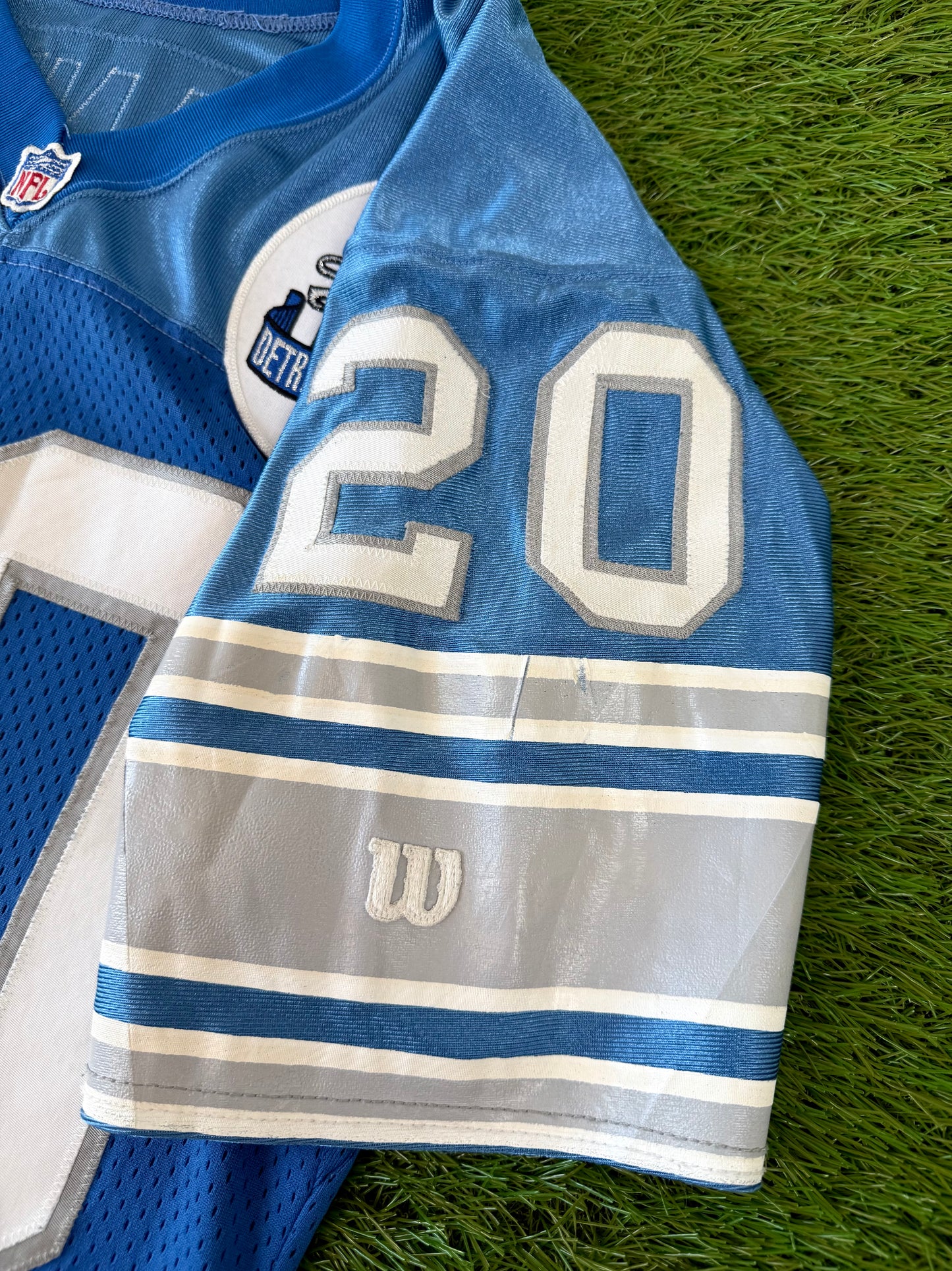Detroit Lions Barry Sanders 1993 NFL Football Jersey (42/Medium)