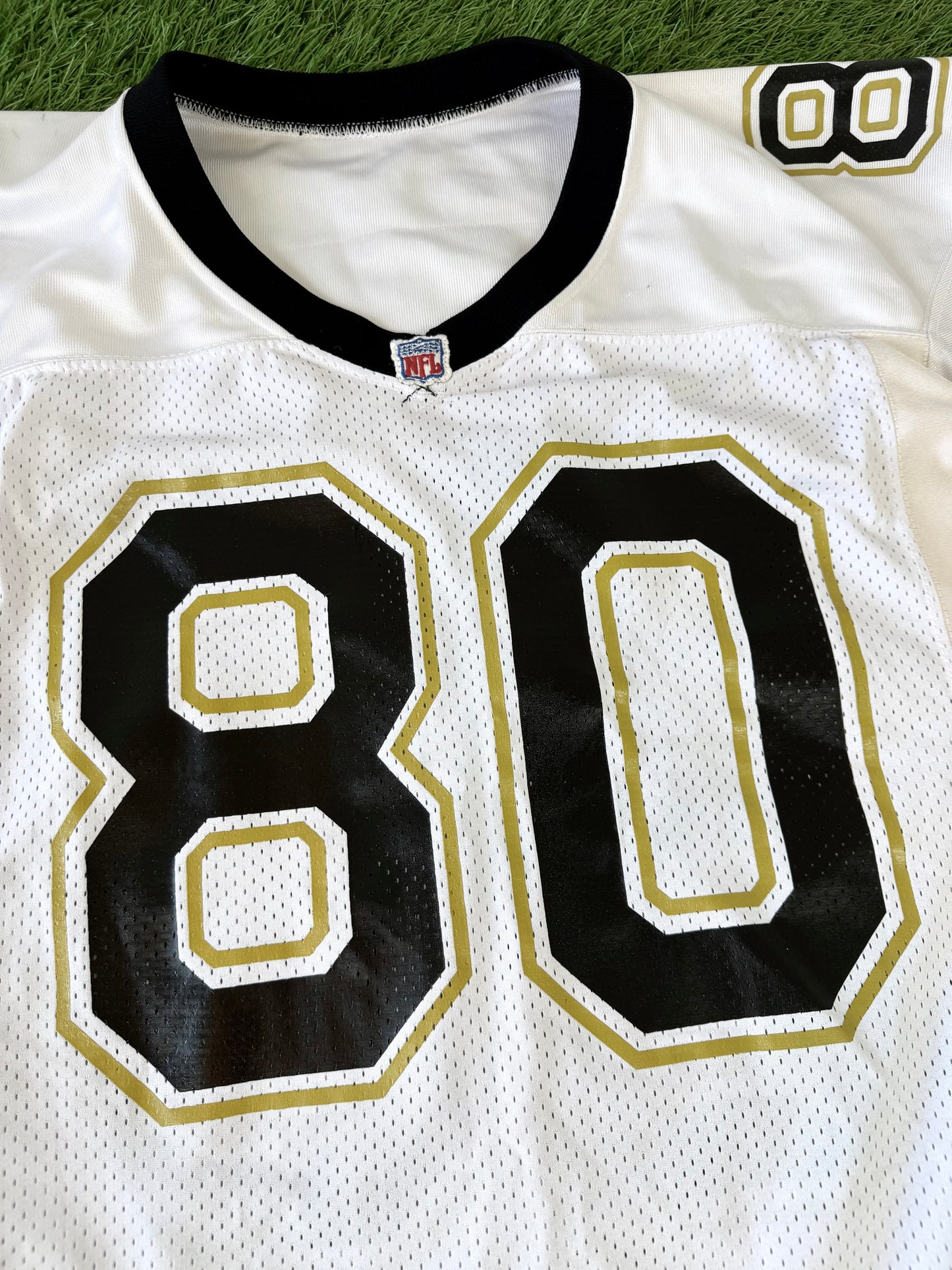New Orleans Saints Marcus Dowdell Game Worn 1993 NFL Football Jersey (46/Large)