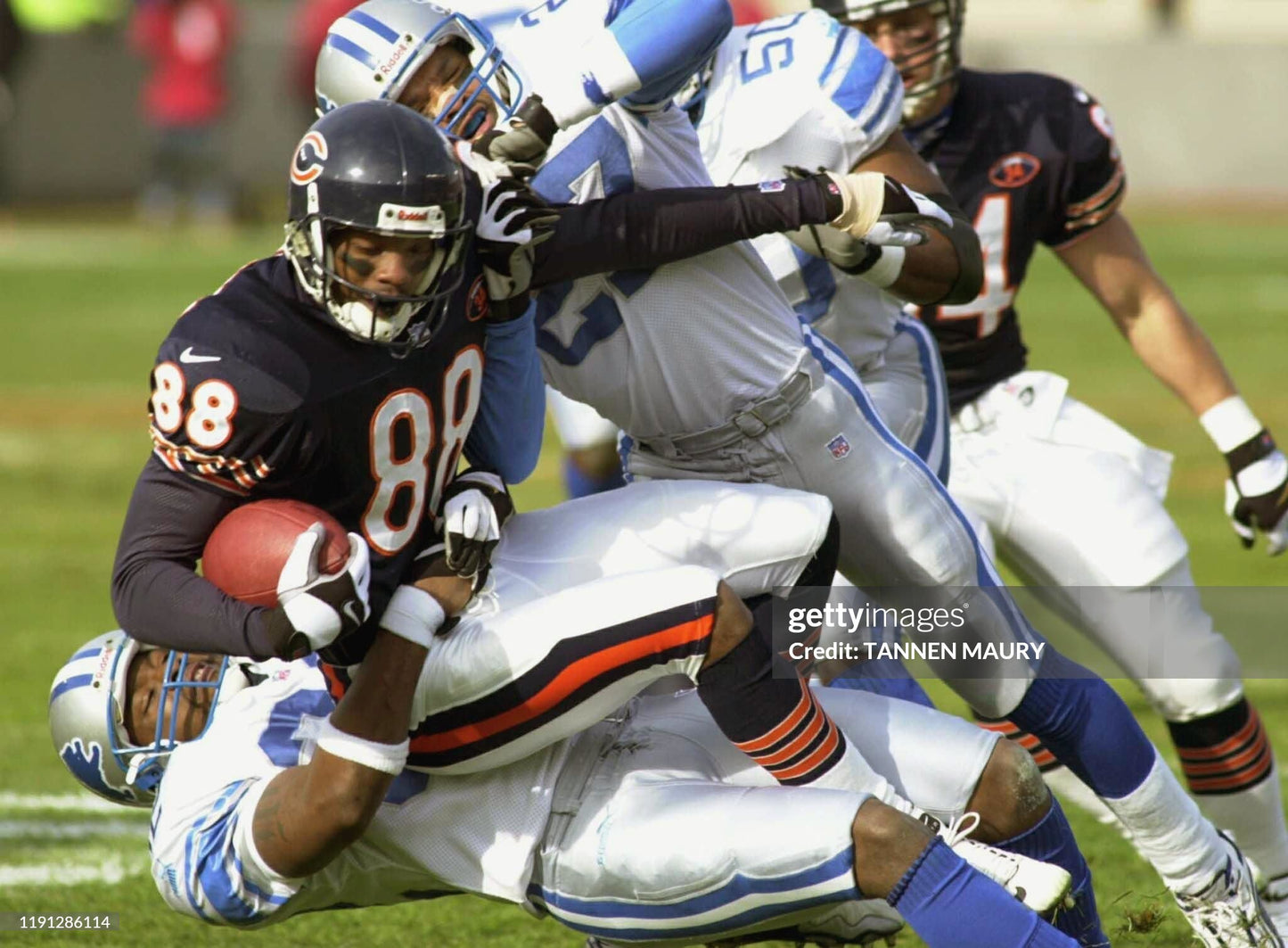 Chicago Bears Marcus Robinson 1999 NFL Football Jersey (48/XL)