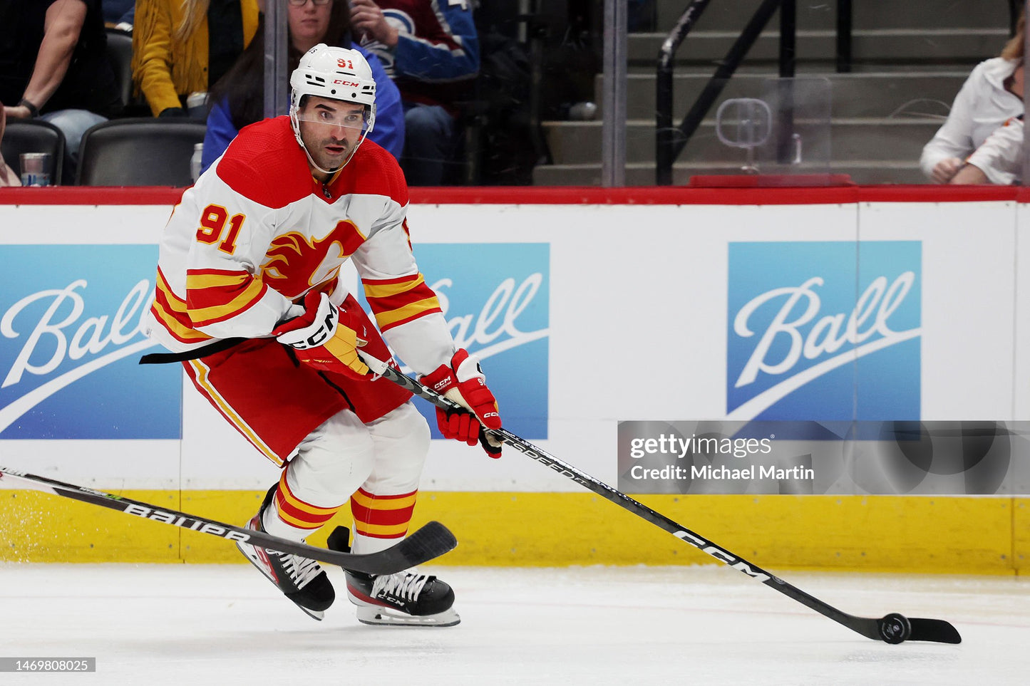 Calgary Flames 2022-Present Nazem Kadri NHL Hockey Jersey (56/XXL)
