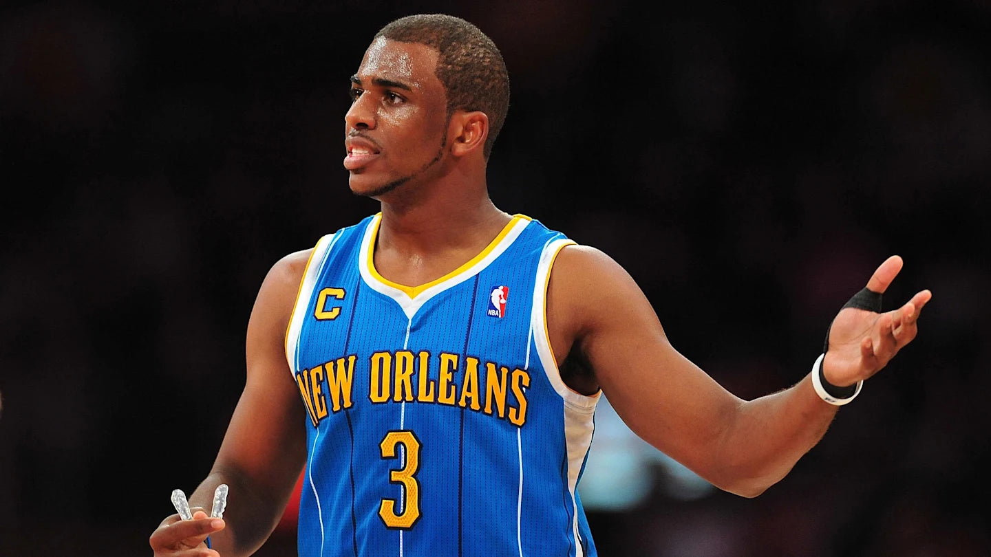 New Orleans Hornets Chris Paul Team Issued 2010-2011 NBA Basketball Jersey (Large)