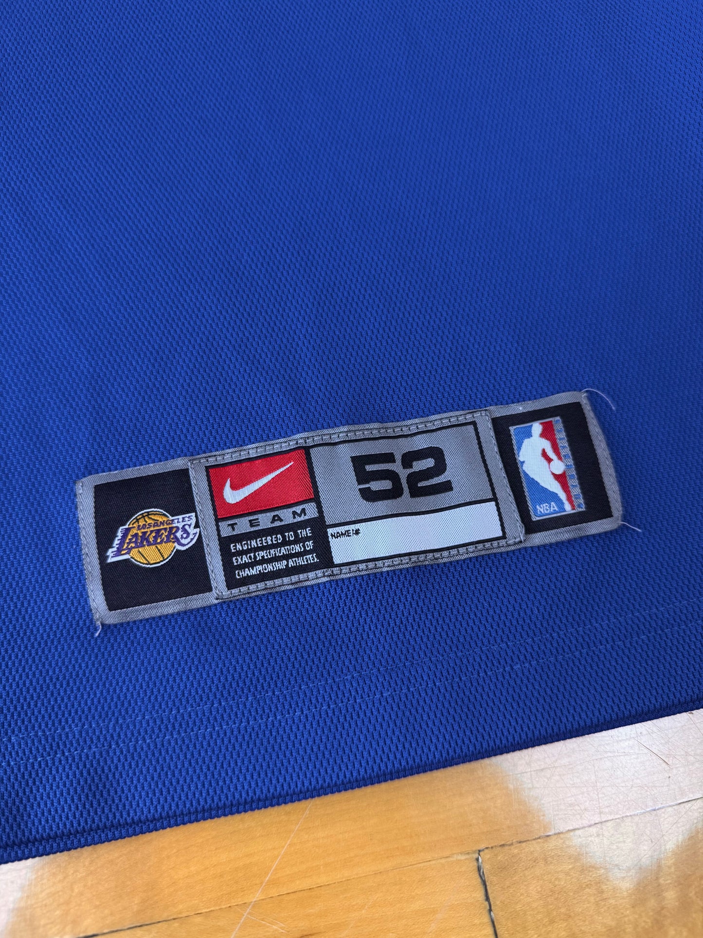 Los Angeles Lakers Shaquille O’Neal 2003-2004 Hardwood Classics NBA Basketball Jersey (52/XXL)