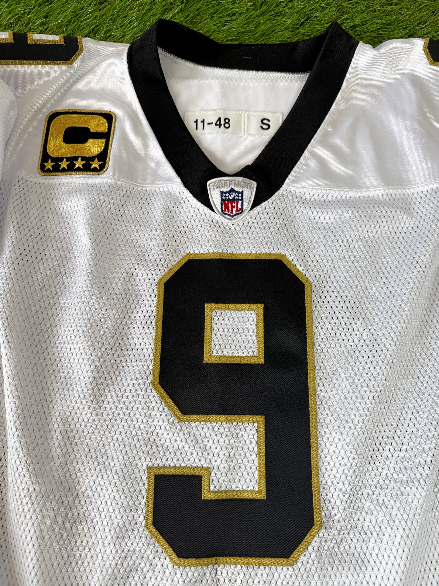 New Orleans Saints Drew Brees Autographed Team Issued 2011 NFL Football Jersey (48/XL)