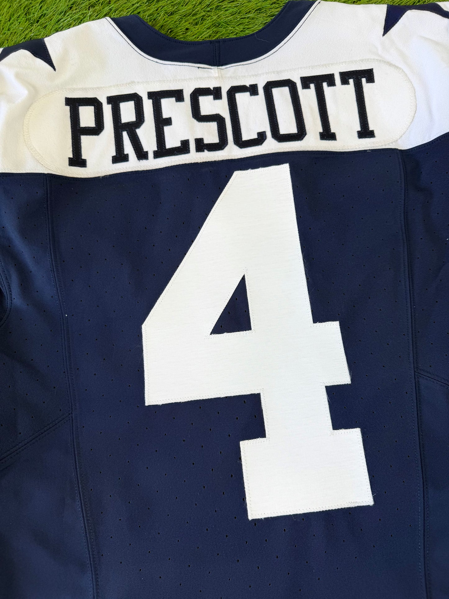 Dallas Cowboys Dak Prescott Thanksgiving 2023 Team Issued NFL Football Jersey (40/Medium)