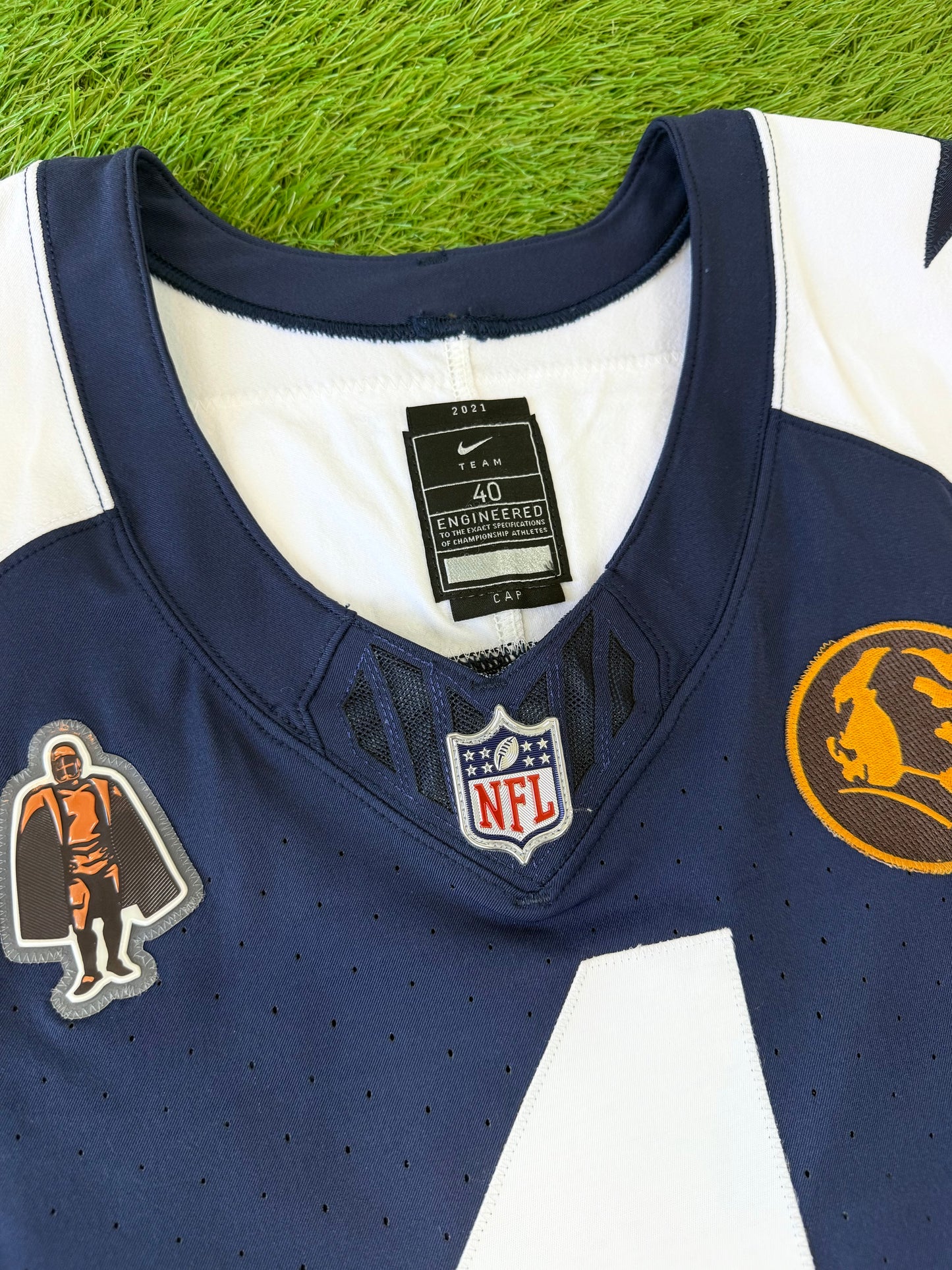 Dallas Cowboys Dak Prescott Thanksgiving 2023 Team Issued NFL Football Jersey (40/Medium)