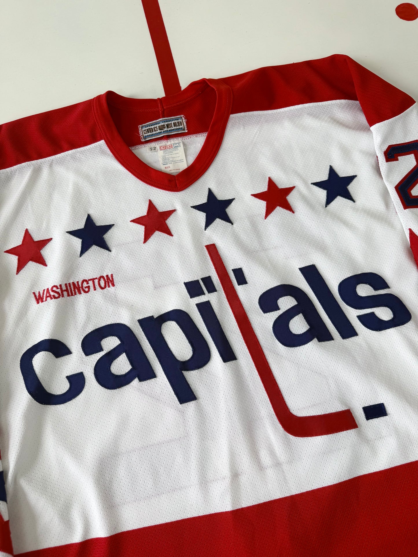 Washington Capitals Dino Ciccarelli 1990-1991 NHL Hockey Jersey (52/XL)