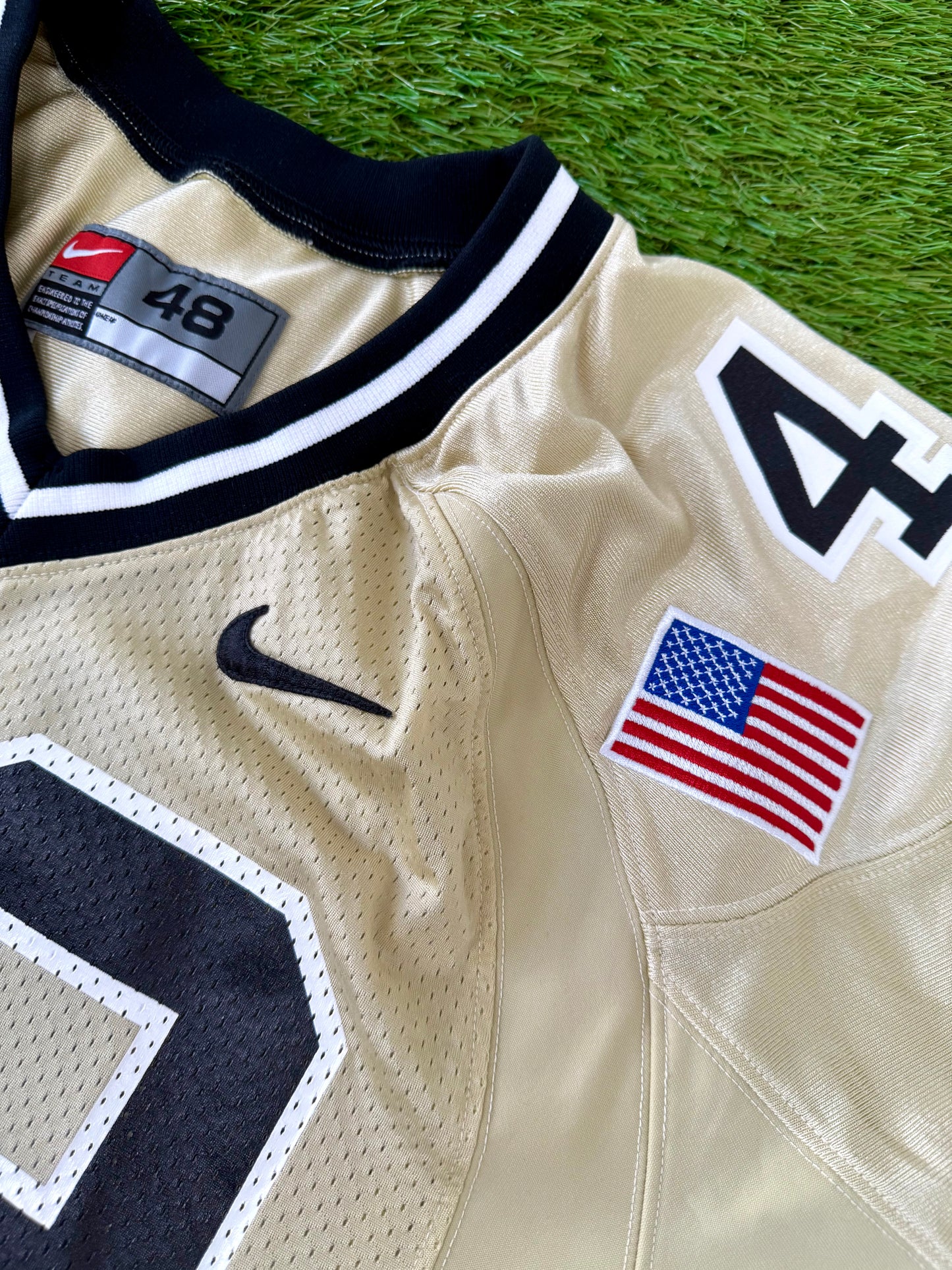 Purdue University Boilermakers Patrick Schaub 2003 Game Issued College Football Jersey (48/XL)