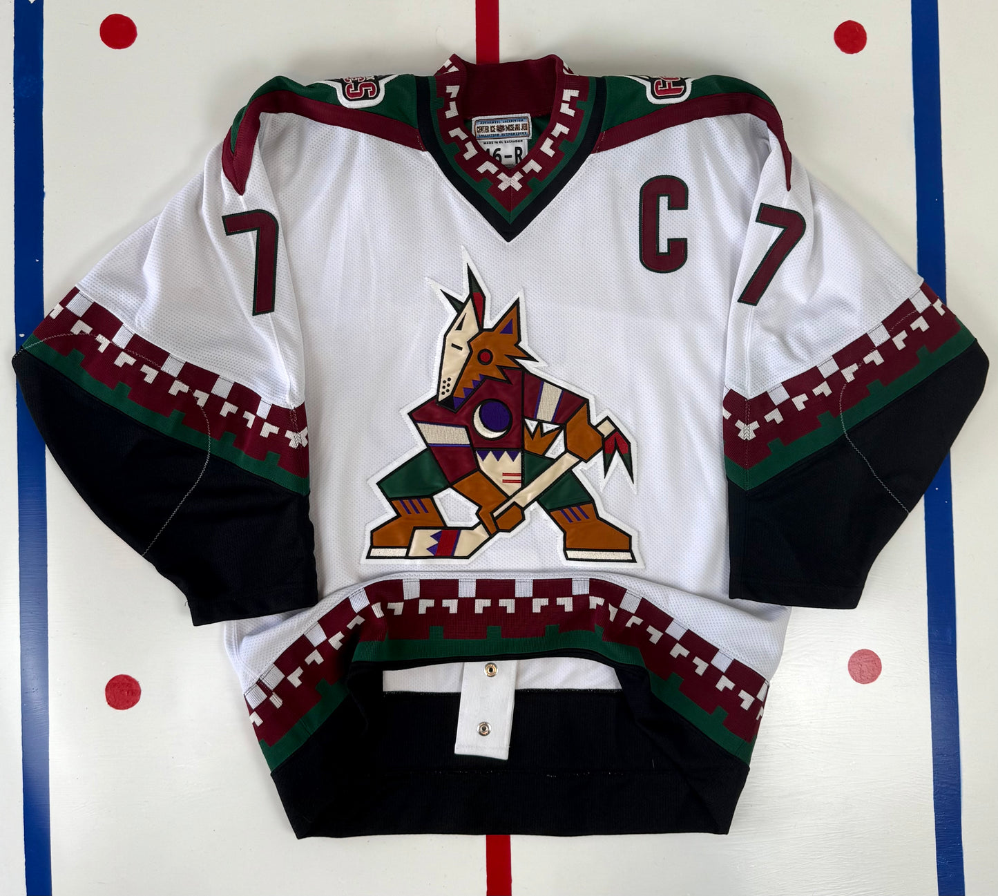 Phoenix Coyotes 1996-1999 Keith Tkachuk Hockey Jersey (46/Medium)