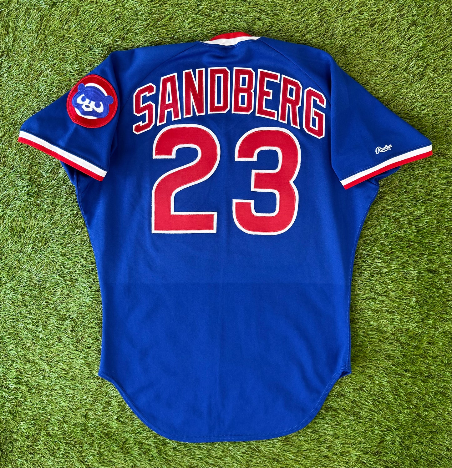 Chicago Cubs Ryne Sandberg 1987-1989 MLB Baseball Jersey (42/Large)