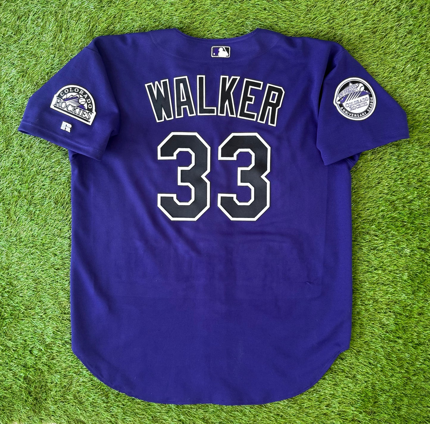 Colorado Rockies Larry Walker 2002 Alternate MLB Baseball Jersey (48/XL)