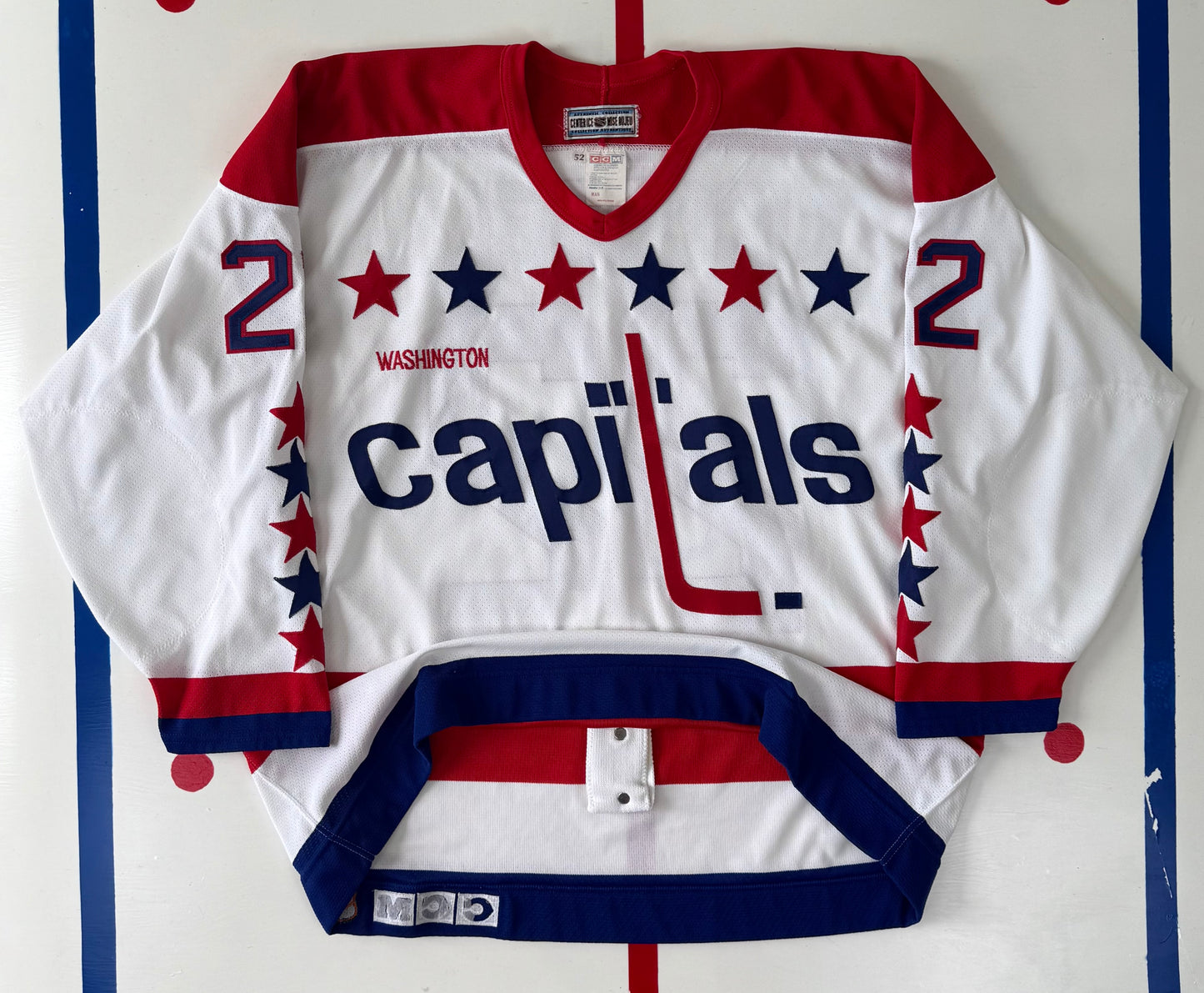 Washington Capitals Dino Ciccarelli 1990-1991 NHL Hockey Jersey (52/XL)