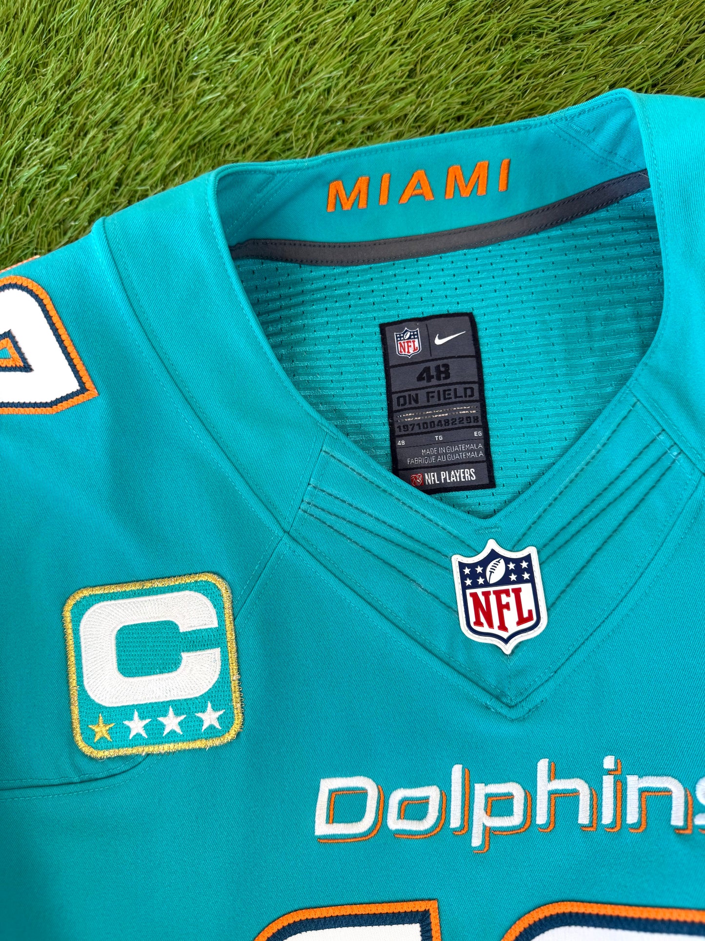 Miami Dolphins Ryan Tannehill 2015 NFL Football Jersey (48/XL)