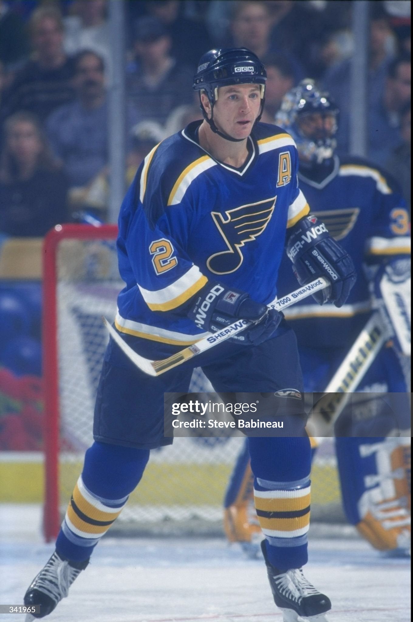 St. Louis Blues Al MacInnis 1998-1999 NHL Hockey Jersey (52/XL)